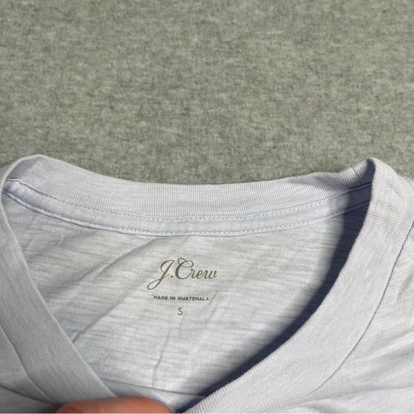 J. Crew Shirt Womens Small White Short Sleeve Tee Graphic Print Casual Adult - Picture 10 of 13